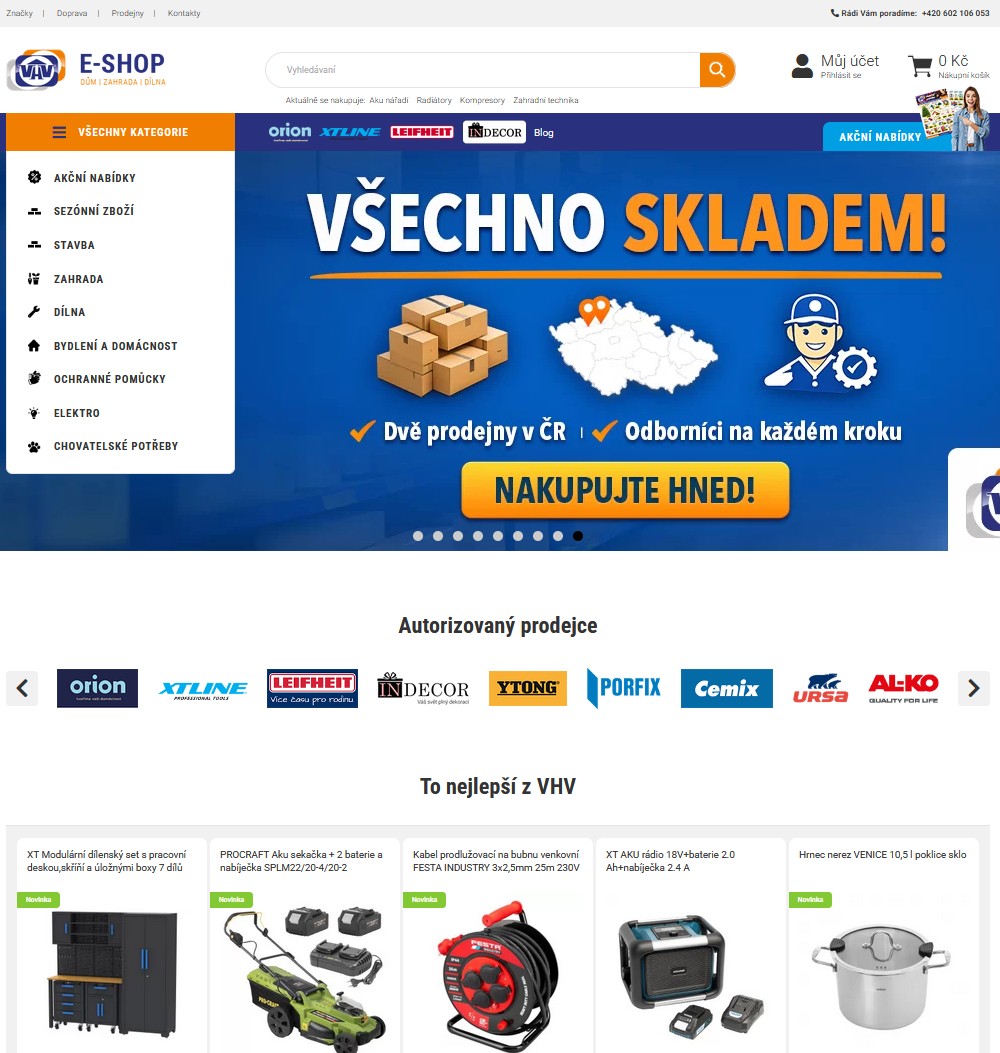 VHV Eshop